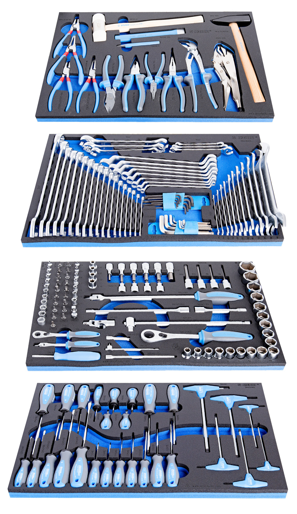 Unior 1011B Garnitura ručnih alata u SOS ulošcima, 191, 621398