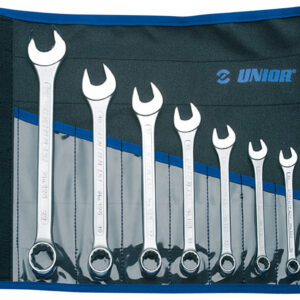 Unior 125/1CT Ključevi viljuškasto-okasti u torbici, 8 - 22/8, 615478