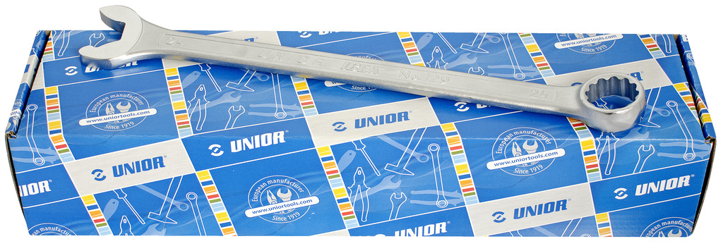 Unior 129/1CB Ključevi viljuškasto-okasti IBEX u kartonskoj kutiji, 8 - 24/12, 611776