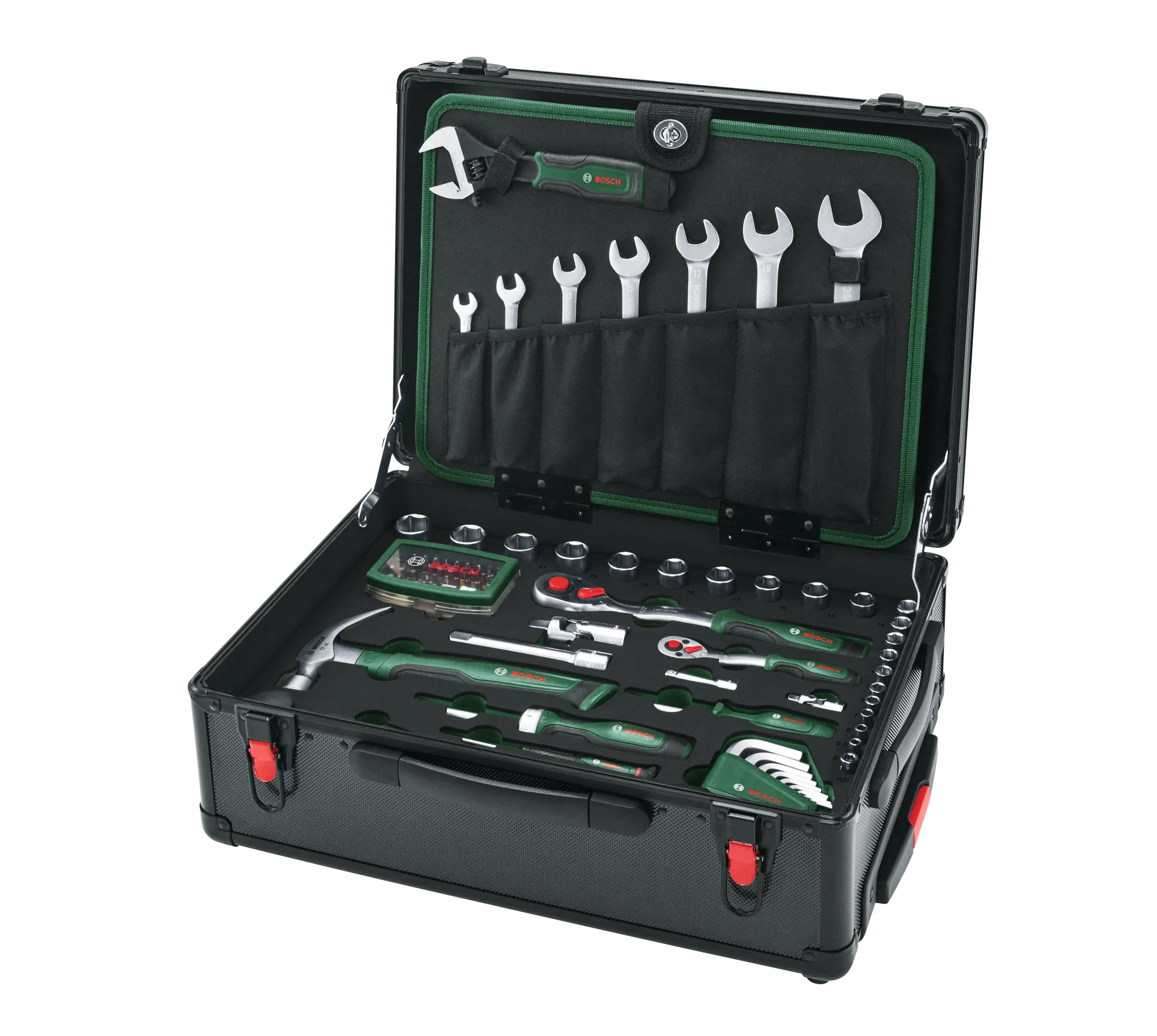 Bosch Set kofer za alat sa točkićima sa 119 komada pribora 1600A02ZB4