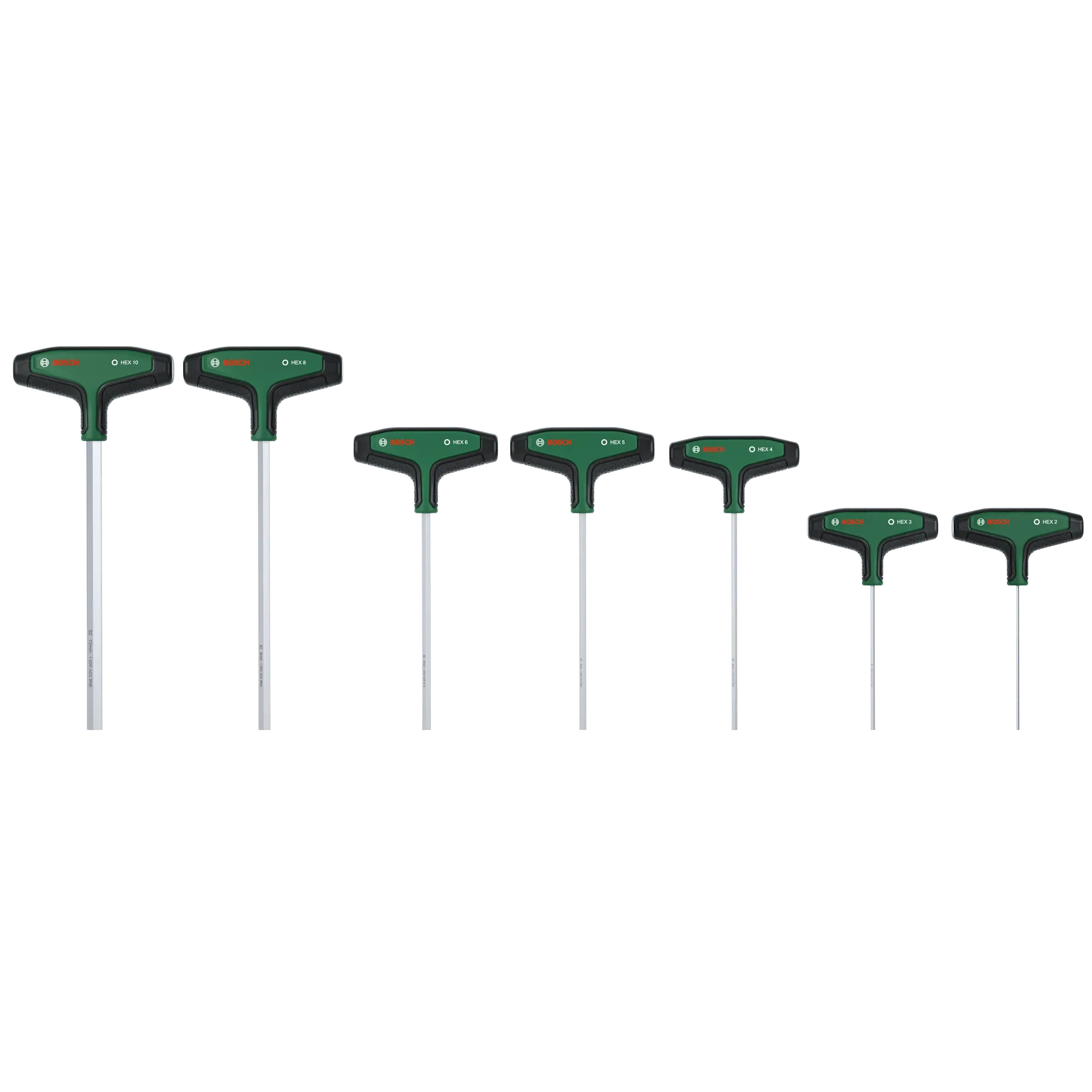 Bosch 7-delni set šestougaonih odvrtača sa T-drškom 1600A039J1