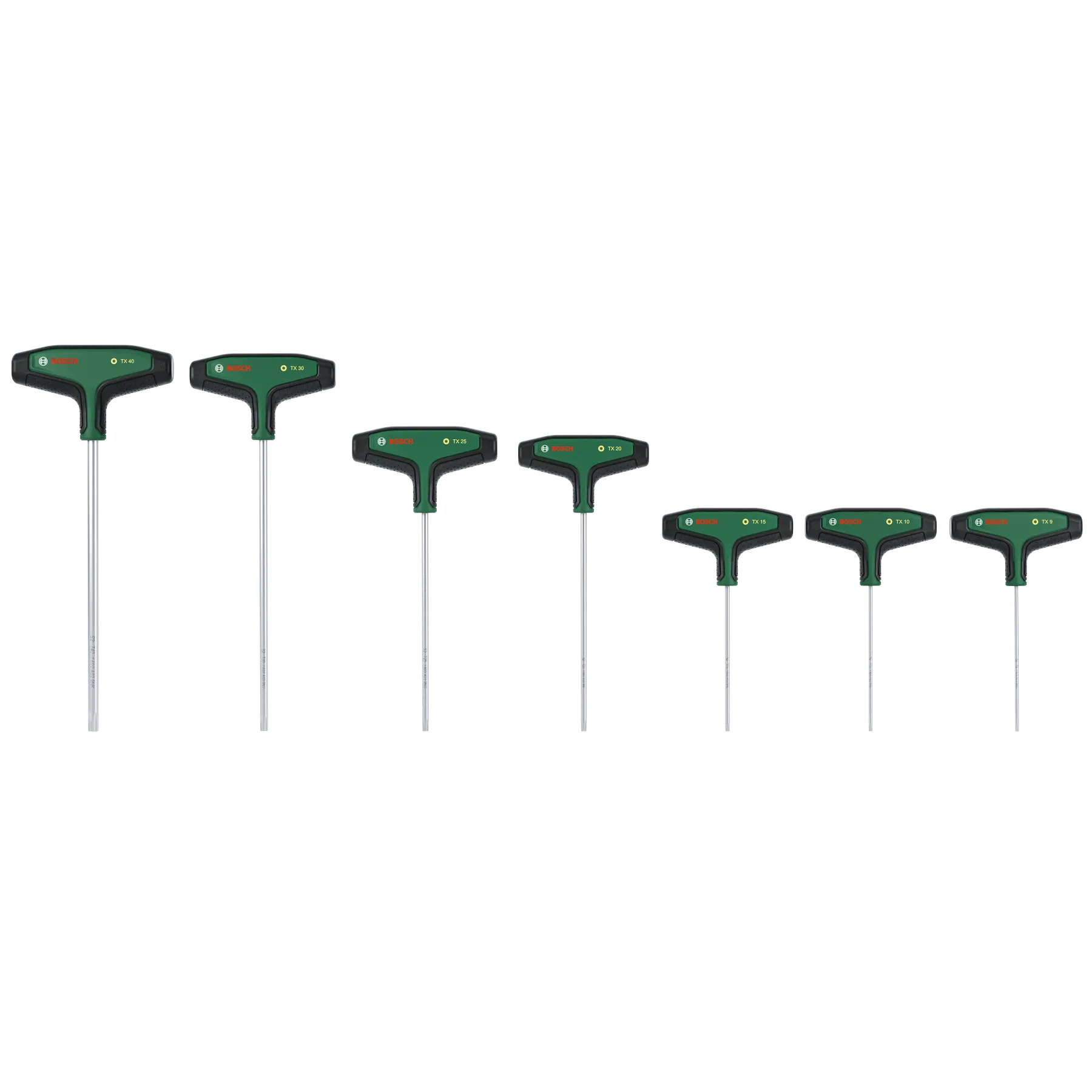 Bosch 7-delni set Torx odvrtača sa T-drškom 1600A039J2