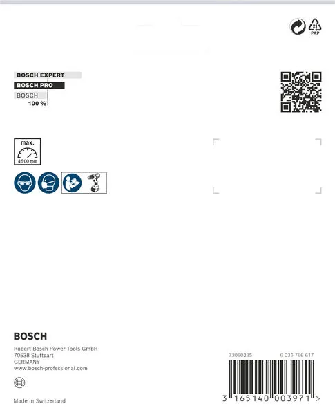 PRO Backing Pad 125×8 mm, čičak-traka 1609200154