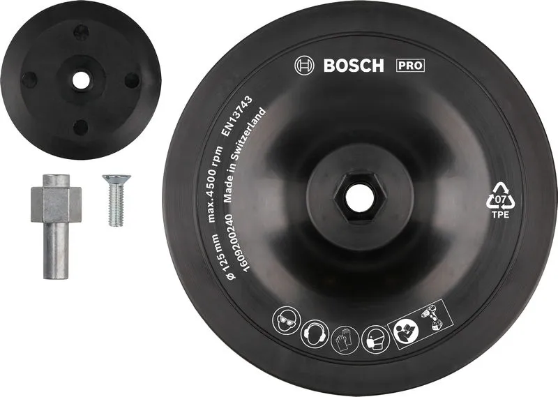 PRO Backing Pad 125×8 mm 1609200240