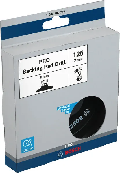 PRO Backing Pad 125×8 mm 1609200240