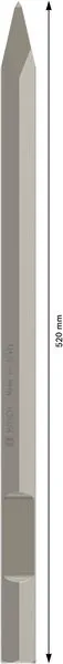 PRO HEX 28-4C špicasto dleto 520 mm 1618600019
