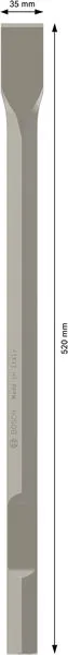 PRO HEX 28-4C pljosnato dleto 35×520 mm 1618600206