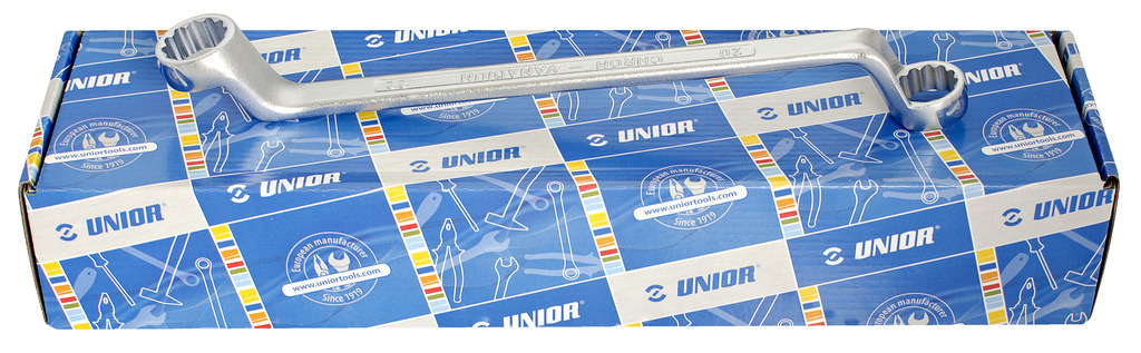 Unior 180/1CB Ključevi okasti u kartonskoj kutiji, 6 - 32/12, 600542
