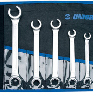 Unior 183/2CT Ključevi okasti otvoreni u torbici, 8 - 24/6, 615467