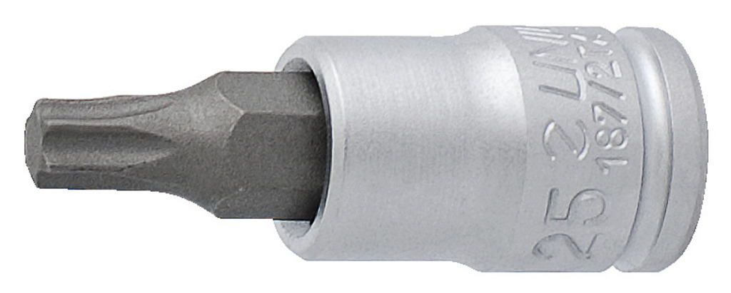 Unior 187/2TX Ključ nasadni sa TX profilom, prihvat 1/4", TX 15, 607905
