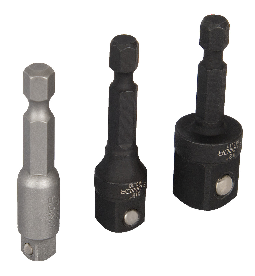 Unior 188.10 Adapter za nasadne ključeve, prihvat 1/4", 1/4"(6.3)-1/4", 604531
