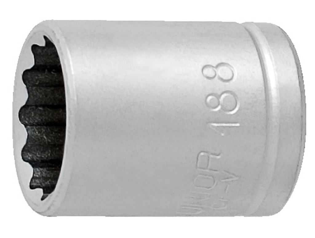 Unior 188/2 12p Ključ nasadni, prihvat 1/4", dvanaestougaoni, 10, 616865