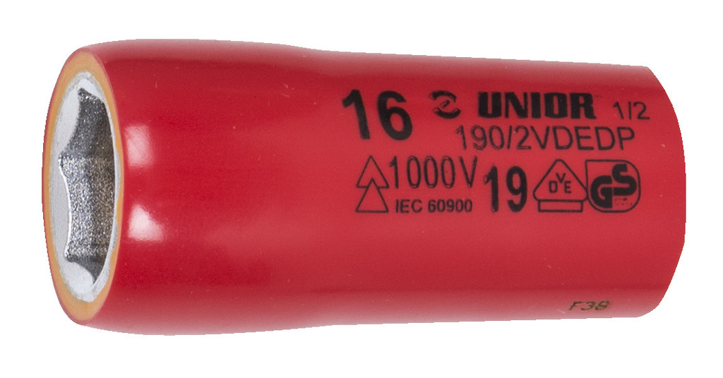 Unior 190/2VDEDP Ključ nasadni, prihvat 1/2", izolovan, 32, 621603