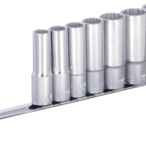 Unior 190H12LP7 Ključevi nasadni, dugi, prihvat 1/2", na držaču, 13 - 24/7, 622636