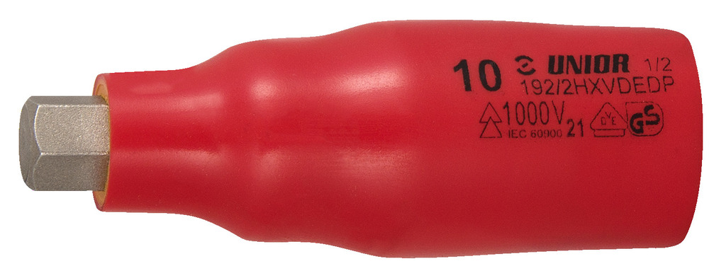 Unior 192/2HXVDEDP Ključ nasadni imbus, prihvat 1/2", izolovan, 10, 615177