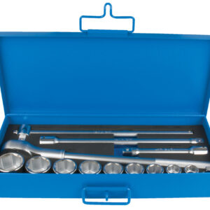 Unior 197MB1 Ključevi nasadni, prihvat 3/4", u metalnoj kutiji, 22 - 46/14, 602742
