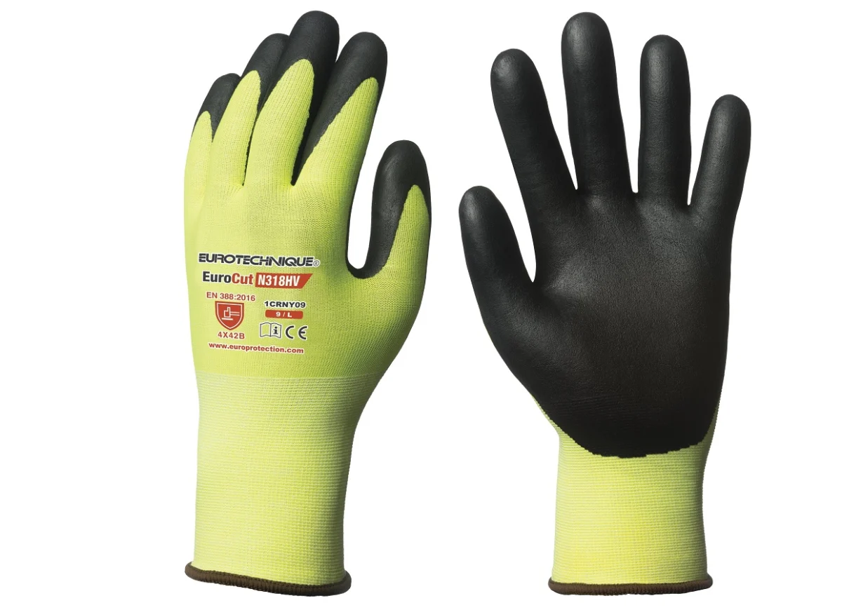 Coverguard Rukavica EUROCUT N318HV vel. 10 1CRNY10