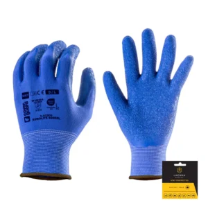 Coverguard Rukavica poliester plava sa plavim premazom vel. 10 1LACBWT/10
