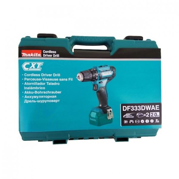 Makita Akumulatorska bušilica – odvijač 12 V, DF333DWAE, Humax Online Shop