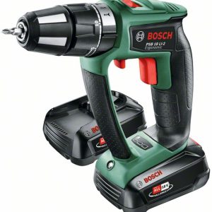 Bosch Akumulatorska dvobrzinska vibraciona bušilica-odvrtač PSB 18 LI-2 Ergonomic 06039B0301