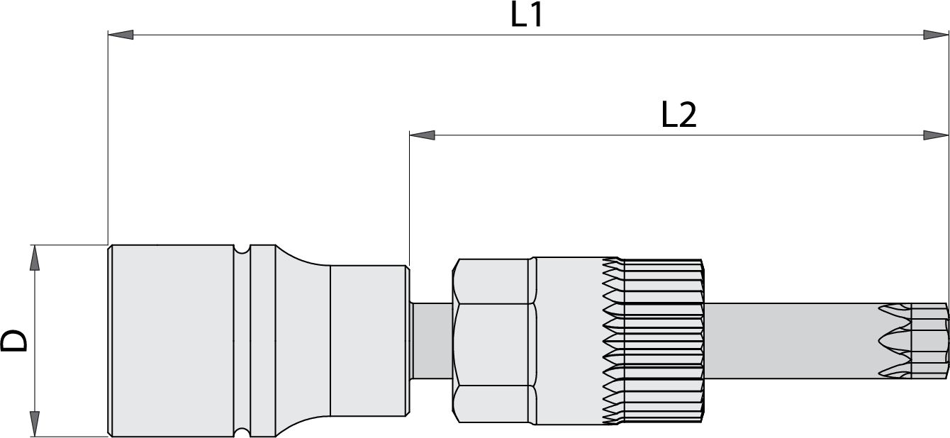 Unior 2209 Ključ nasadni za alternator, M 10, 620225 - Slika 3