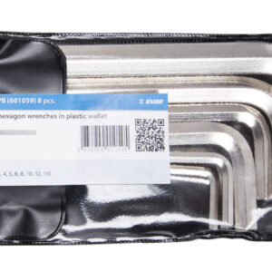 Unior 220/3PB Ključevi imbus u plastičnoj futroli, 3 - 19/10, 601061