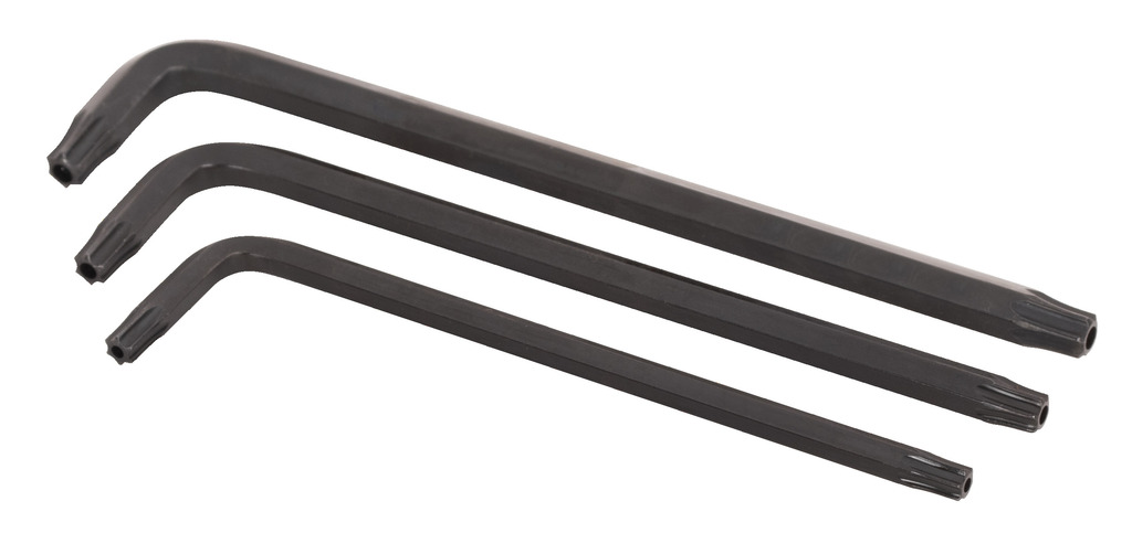 Unior 220/7TX-SET Ključ imbus sa TX profilom i rupicom u industrijskom pakovanju, TR 9, TR 10, TR 15, 629446