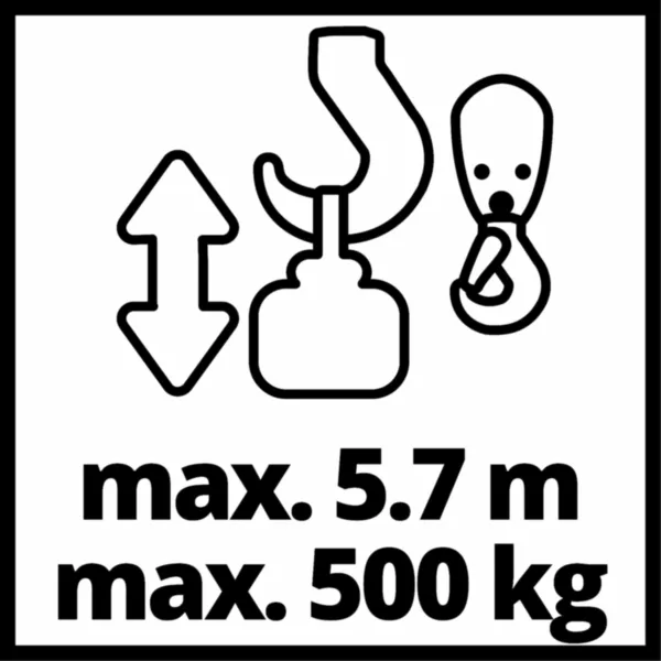 Einhell TC-EH 500 Dizalica sa sajlom 2255140