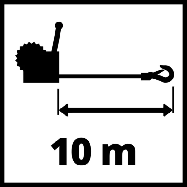 Einhell TC-WI 500 Ručno vitlo sa sajlom 2260160