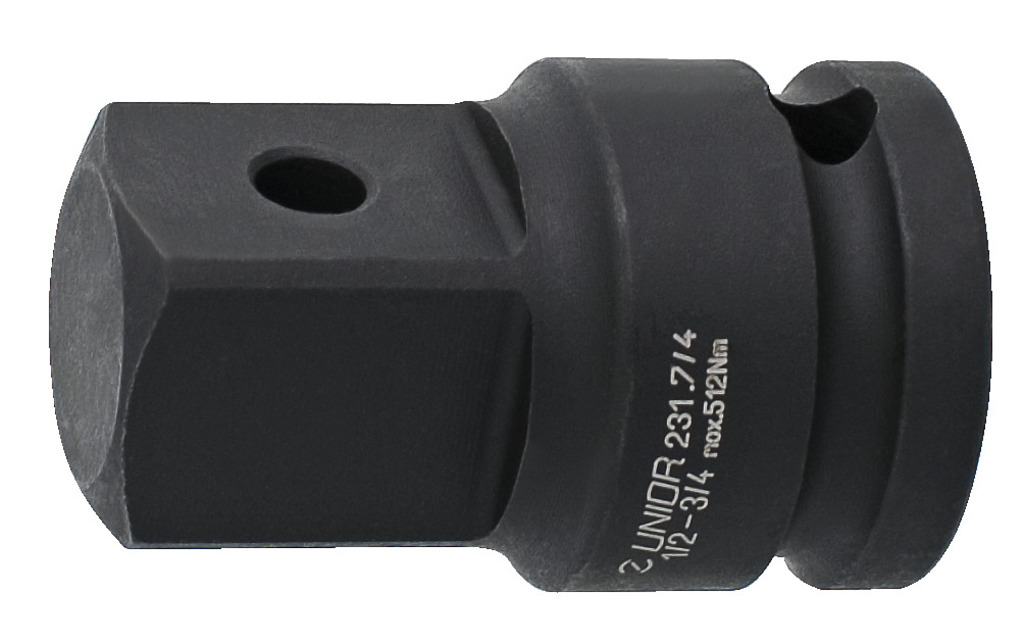 Unior 231.7/4 Adapter IMPACT, prihvat 1/2", 1/2" - 3/4", 603979