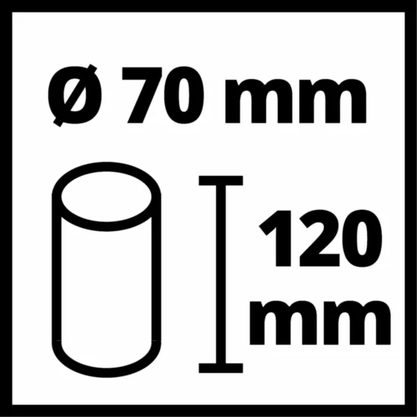 Einhell Set penastih filtera za 10L (5 kom.) Pribor za usisivače 2351135