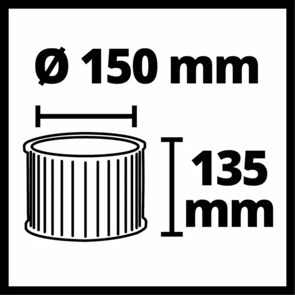 Einhell Dual-Dust-Filter-System filter za usisivač TE-VC 2340 SAC 2351250
