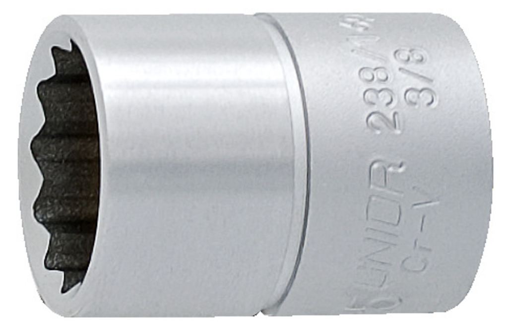 Unior 238/1 12p Ključ nasadni, prihvat 3/8", dvanaestougaoni, 6, 617122