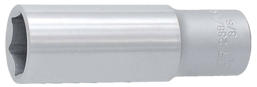 Unior 238/1L6p Ključ nasadni dugi, prihvat 3/8", 21, 612049