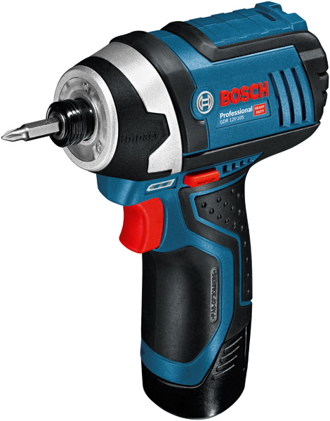 Bosch Akumulatorski udarni odvrtač GDR 12V-105 u L-BOXX 102 sa 2 x 2