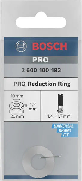 Redukcioni prsten za PRO list kružne testere 20×1,2×10 mm 2600100193