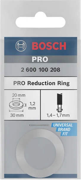 Redukcioni prsten za PRO list kružne testere 30×1,2×20 mm 2600100208