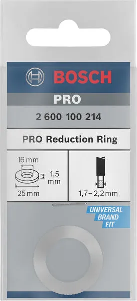 Redukcioni prsten za PRO list kružne testere 25×1,5×16 mm 2600100214