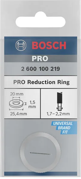 Redukcioni prsten za PRO list kružne testere 25,4×1,5×20 mm 2600100219