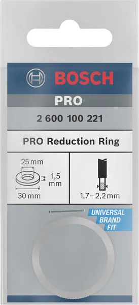 Redukcioni prsten za PRO list kružne testere 30×1,5×25 mm 2600100221