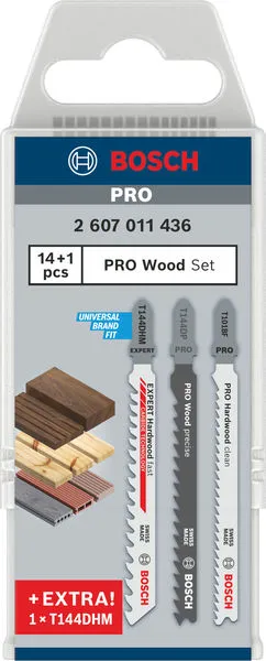 PRO Wood set 15 delova 2607011436