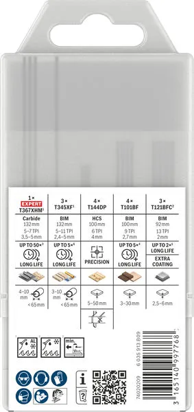 PRO Wood and Metal All-in-one set 15 kom 2607011438