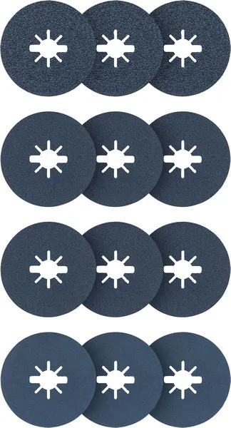 PRO R574 X-Lock fiber disk, 115 mm, G36×3, G60×3, G80×3, G120×3, 12 delova 2607012056