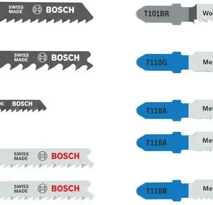 Bosch Wood and Metal set listova ubodne testere, 10 kom. 2607012071