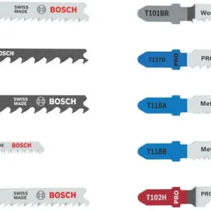 Bosch Multi Material set listova ubodne testere, 10 kom. 2607012073