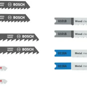 Bosch Wood and Metal set listova ubodne testere, 10 kom. 2607012074