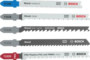 Bosch Multi Material set listova ubodne testere, 5 kom. 2607012075