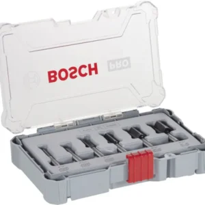 Bosch Set PRO ravnih glodala, prihvat 1/4″, 6 delova 2607017467