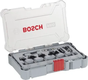 Bosch Set PRO glodala za obaranje ivica prihvat 1/4″ 6 delova 2607017470