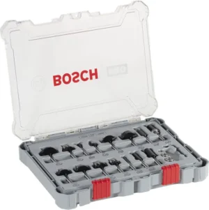 Bosch Kombinovani set PRO glodala prihvat 6 mm, 15 delova 2607017471